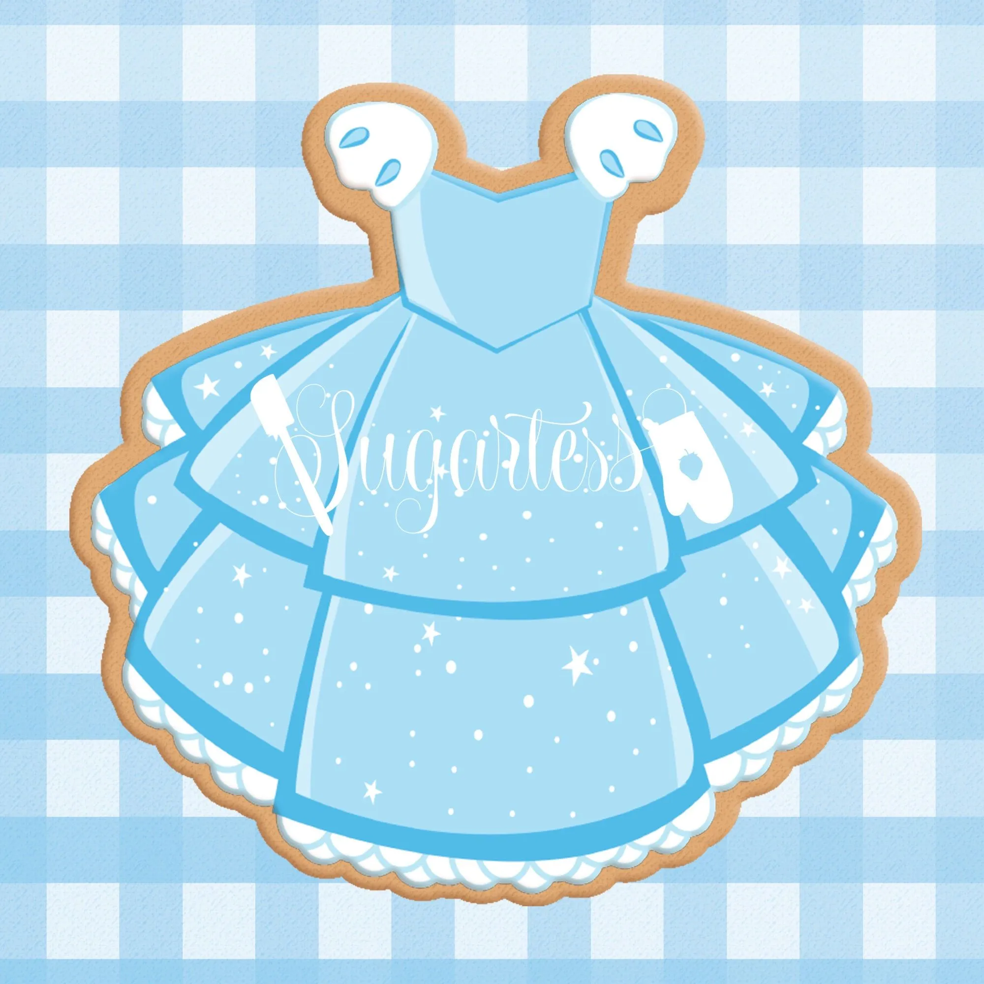 Cortador de galletas vestido princesa Cenicienta - Etsy México Cortador de galletas vestido princesa Cenicienta - Etsy México