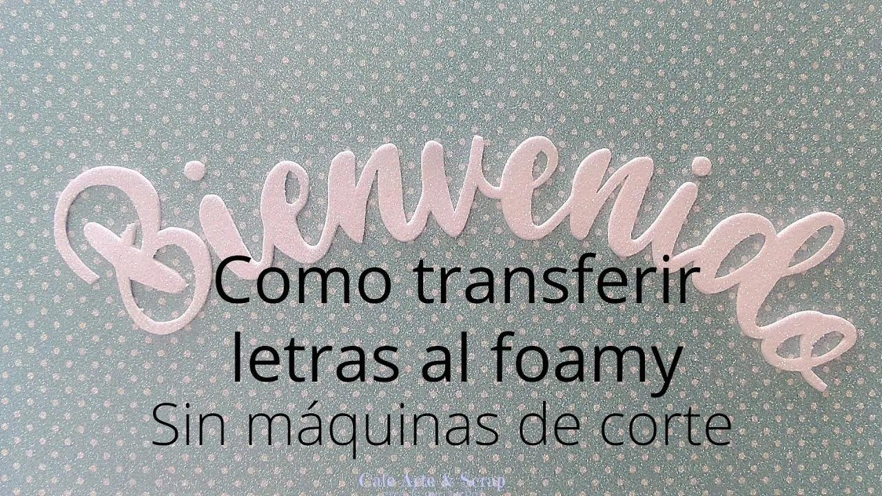 Cómo cortar letras en Foamy #SHORTS - YouTube Cómo cortar letras en Foamy #SHORTS - YouTube