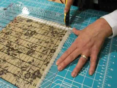 Como cortar las telas para el perfecto patchwork a máquina - YouTube Como cortar las telas para el perfecto patchwork a máquina - YouTube