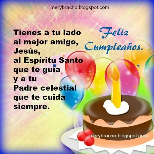 Cortas Frases Cristianas de Cumpleaños con mensajes positivos ...