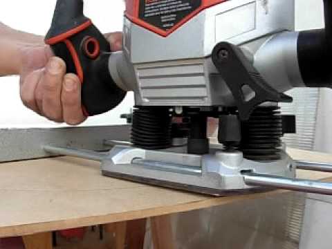 Haciendo un Corte Circular de Gran Diámetro (en plantilla de ... Haciendo un Corte Circular de Gran Diámetro (en plantilla de ...
