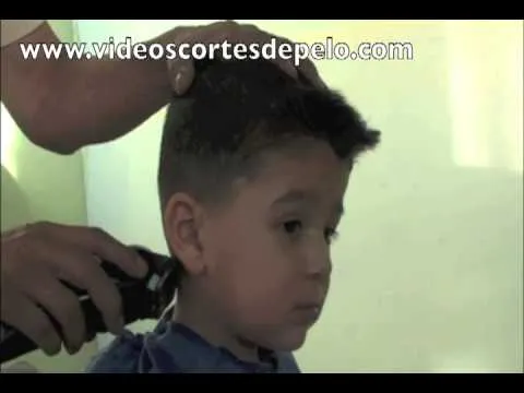 CORTE DE NIÑO DEGRAFILADO - YouTube