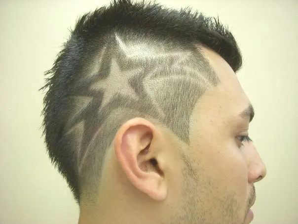 Corte de pelo con dibujos tribales a 90 pesos - Balvanera ... Corte de pelo con dibujos tribales a 90 pesos - Balvanera ...