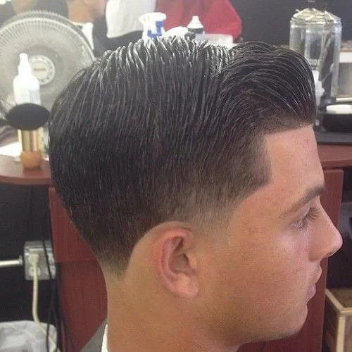 low fade. Sideburn and neck fade | cortes de pelo | Pinterest ...