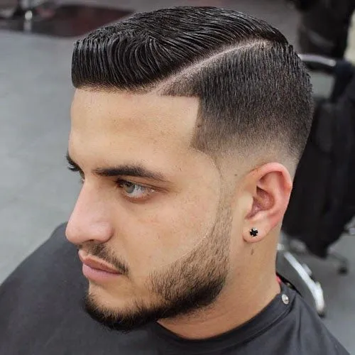 Corte de pelo con raya al lado - Tendencia GQ