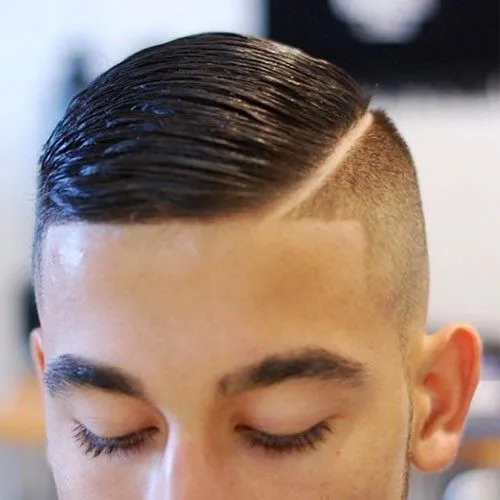 Corte de pelo con raya al lado - Tendencia GQ