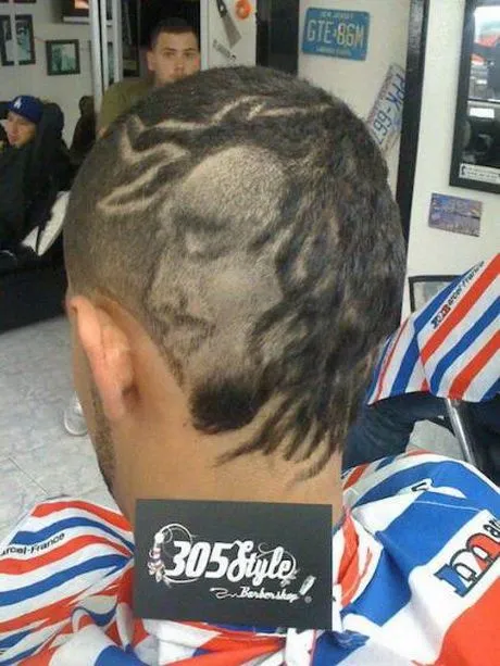Cortes de pelo con dibujos