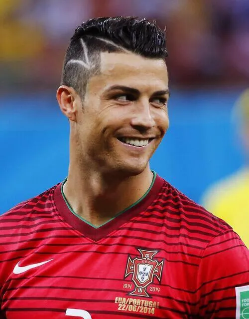 Cortes de pelo de Cristiano Ronaldo - Imagui