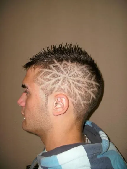 Corte de pelo con figuras 2015 - Imagui