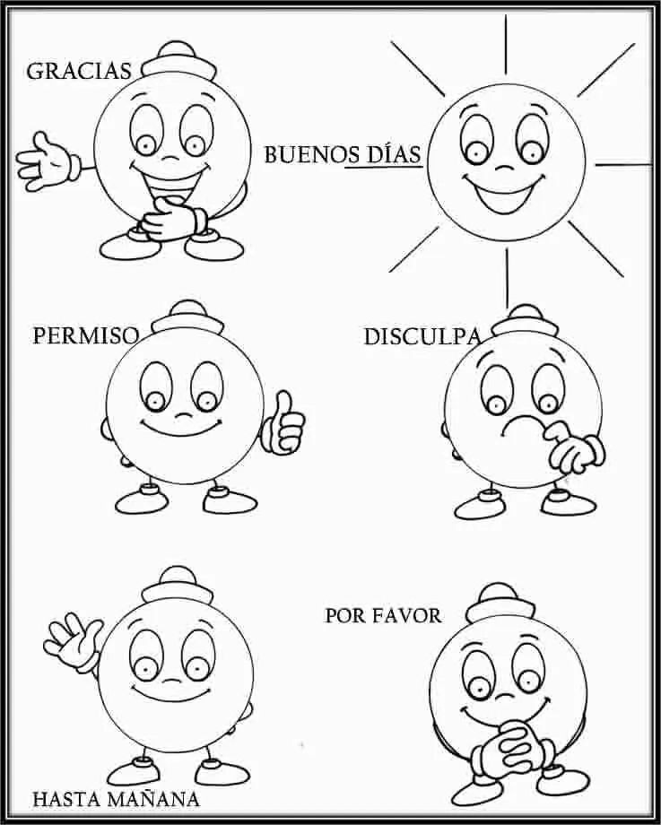 Cortesía | Palabras mágicas, Cuaderno de lectoescritura, Actividades con palabras Cortesía | Palabras mágicas, Cuaderno de lectoescritura, Actividades con palabras