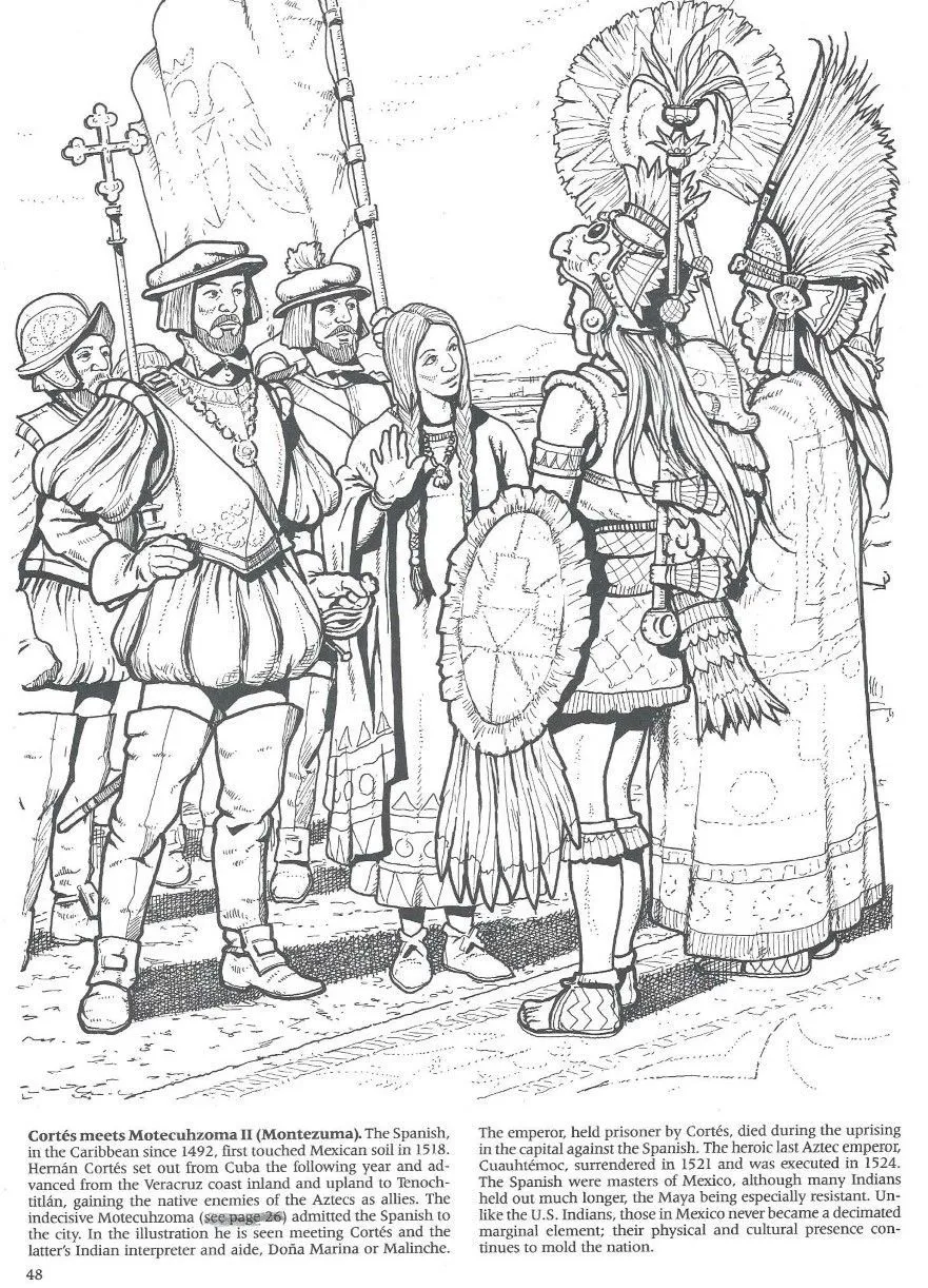Cortez. | Historia de mexico, Dibujos, Actividades de historia Cortez. | Historia de mexico, Dibujos, Actividades de historia