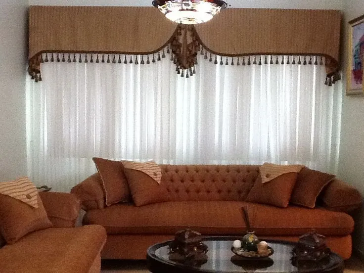 Cortina y cenefa para sala | arreglo para la casa | Pinterest ... Cortina y cenefa para sala | arreglo para la casa | Pinterest ...