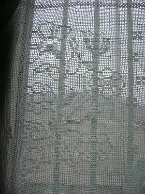 Cortina a crochet con patrones | Entretejida Cortina a crochet con patrones | Entretejida