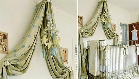 Cómo hacer una cortina para decorar la cama Cómo hacer una cortina para decorar la cama