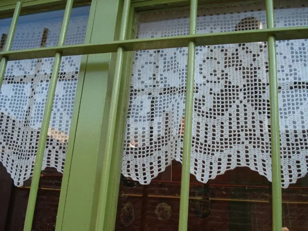Cortinas de ganchillo - Imagui