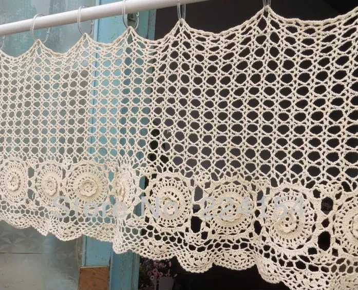 Cenefas de crochet para cocina - Imagui