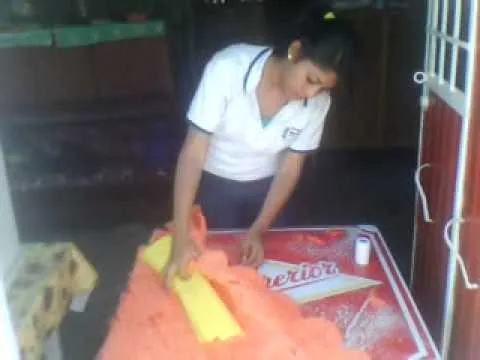 CORTINA DE PAPEL CREPE - YouTube