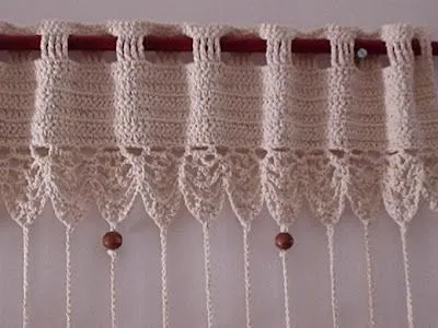 Cortinas tejidas a crochet con patrones gratuitos : Cortinas tejidas a crochet con patrones gratuitos :
