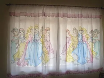 Cortina das princesas - Imagui