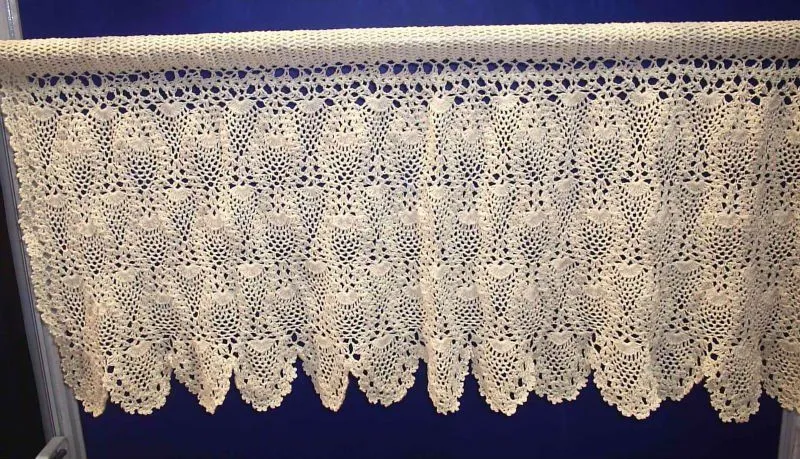 Cortinas a crochet para cocina patrones - Imagui Cortinas a crochet para cocina patrones - Imagui