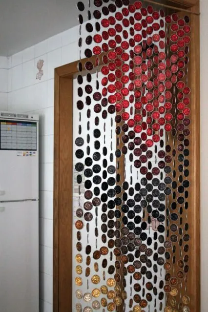 Cortinas hechas de materiales reciclables | Decora y diviértete Cortinas hechas de materiales reciclables | Decora y diviértete