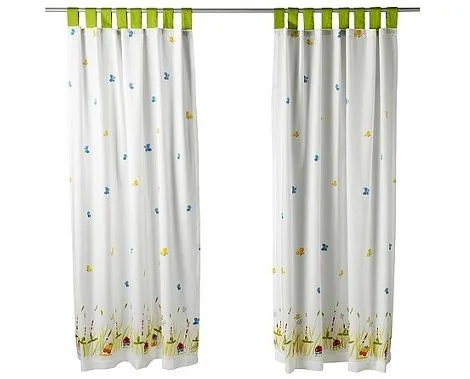 Cortinas infantiles mariposas - Imagui