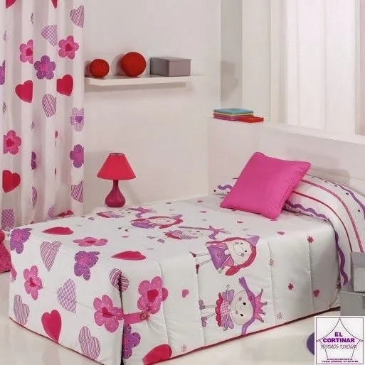 Cortinas de mil colores: Edredones infantiles para niños y niñas Cortinas de mil colores: Edredones infantiles para niños y niñas