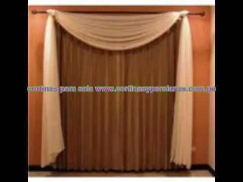 CORTINAS PARA VENTANAS www.cortinasypersianas.com.pe LIMA PERU ...