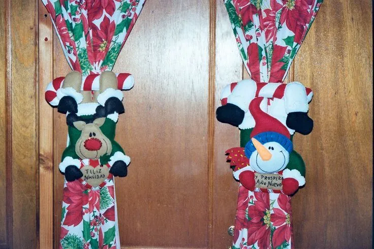 CORTINEROS DE M DE NIEVE Y RENO | moldes | Pinterest CORTINEROS DE M DE NIEVE Y RENO | moldes | Pinterest