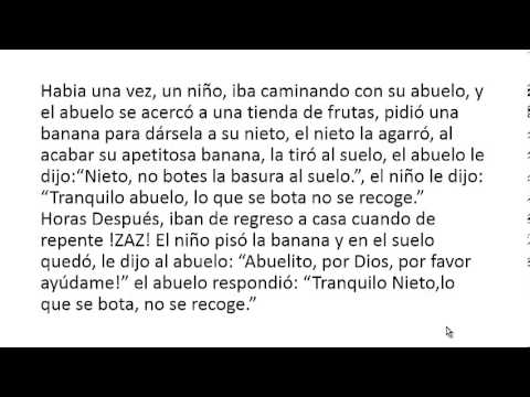 Corto Chiste Sobre Cuidar El Medio Ambiente - YouTube