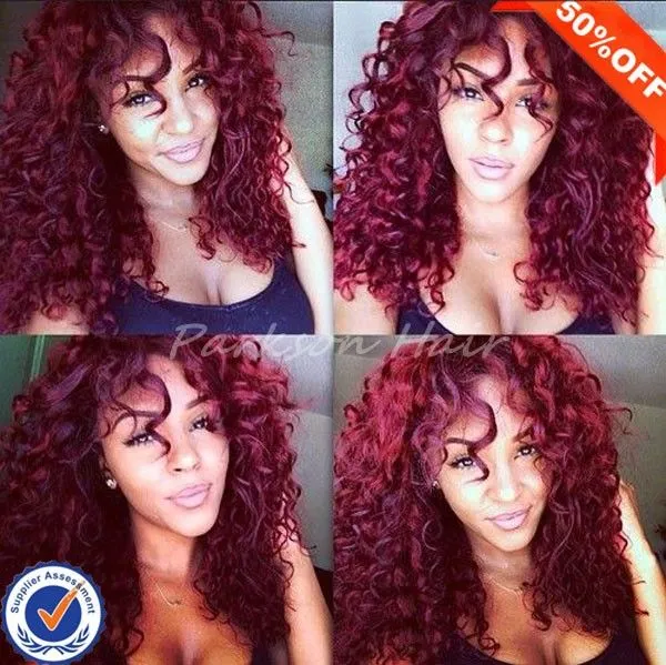 Corto y rizado peluca de pelo rojo peluca de cabello humano venta ... Corto y rizado peluca de pelo rojo peluca de cabello humano venta ...