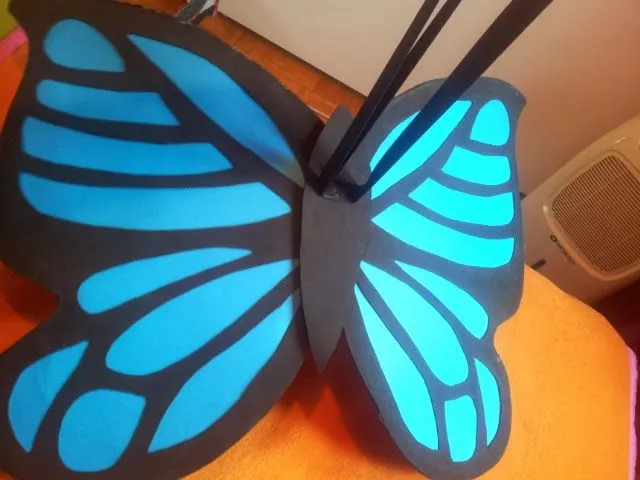 cosascon...: Disfraz de mariposa, carnaval. cosascon...: Disfraz de mariposa, carnaval.