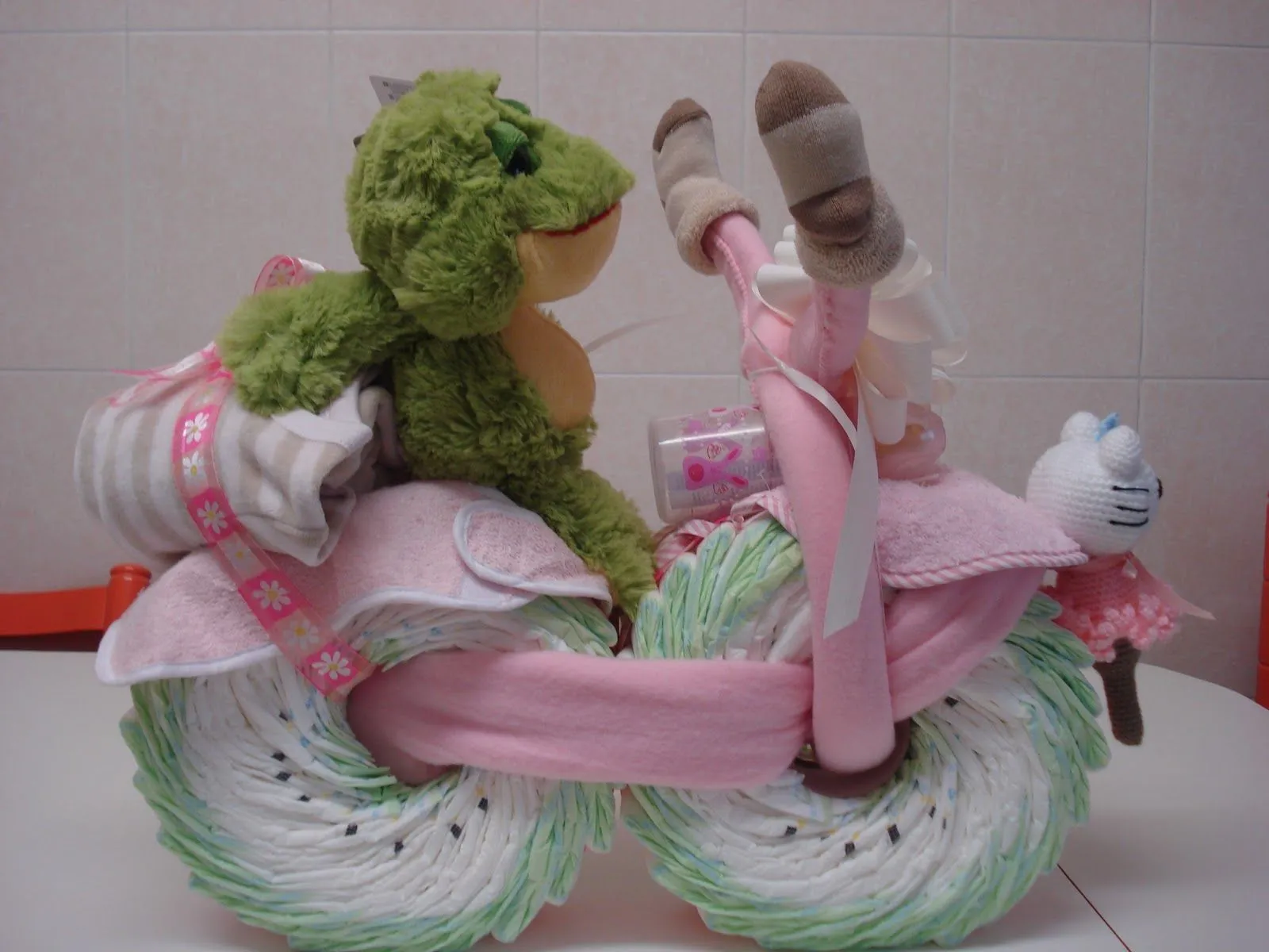 CosasdeMarina | Regalos con pañales, detalles para bebes ...