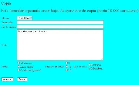 COSASDEVERITO: GENERADORES DE FICHAS Y HOJAS DE PAUTAS