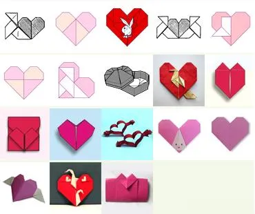 Mas cosas divertidas: papiroflexia 60 modelos de corazones con ... Mas cosas divertidas: papiroflexia 60 modelos de corazones con ...