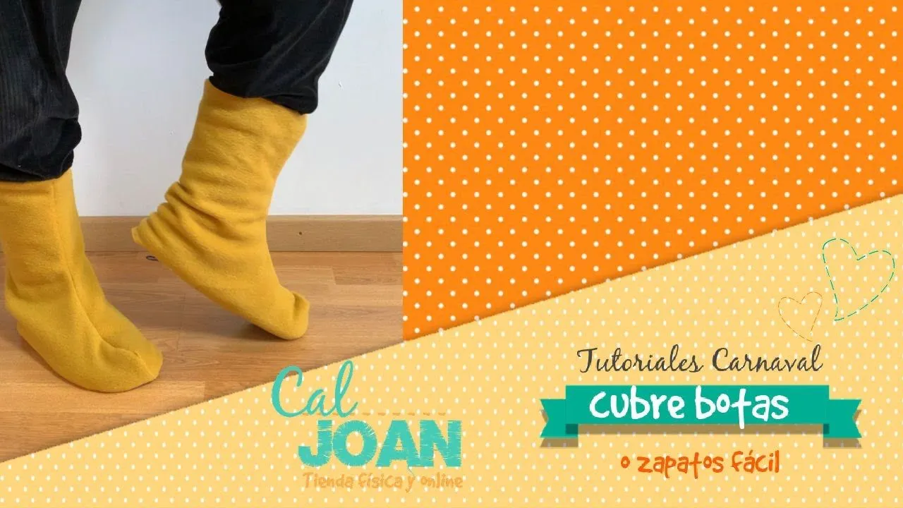 Cose tu propio Calzado para Disfrazarte! Descubre como coser botas o cubre  zapatos perfectos. - YouTube