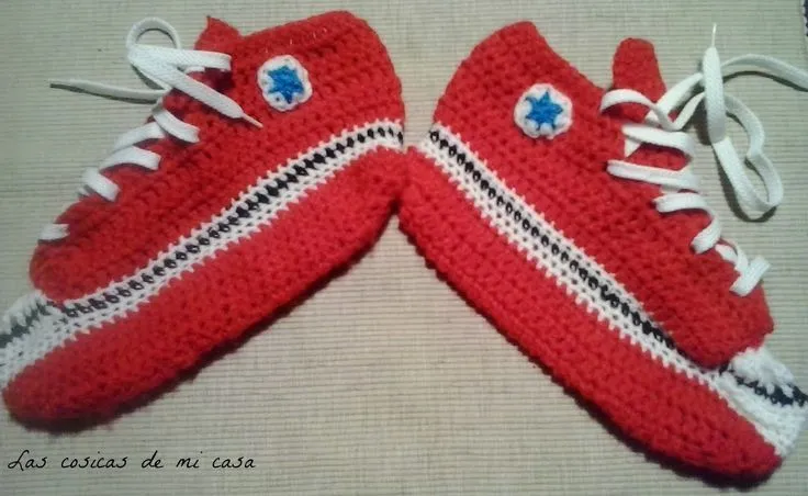 Las cosicas de mi casa: ZAPATILLAS ADULTOS Y BEBES TIPO CONVERSE ...