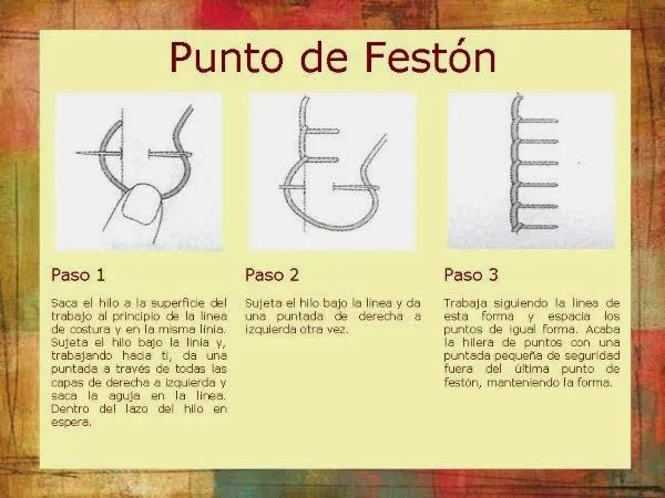 Las cosillas de Dito´s: Bordados a Mano: Cuarta Entrega - Puntos ... Las cosillas de Dito´s: Bordados a Mano: Cuarta Entrega - Puntos ...