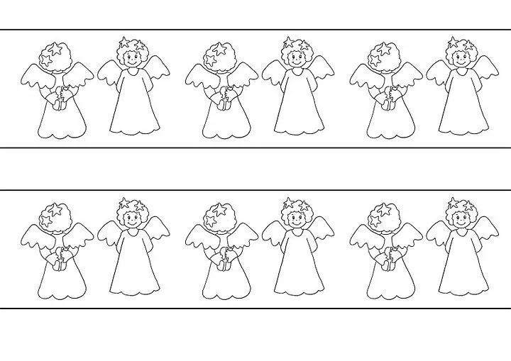 COSILLAS DE INFANTIL: Cenefas navideñas