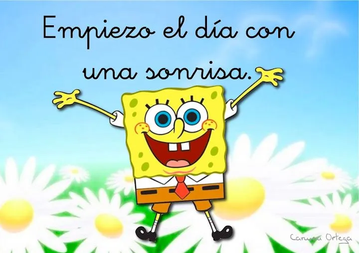 COSILLAS DE INFANTIL: Normas Bob Esponja