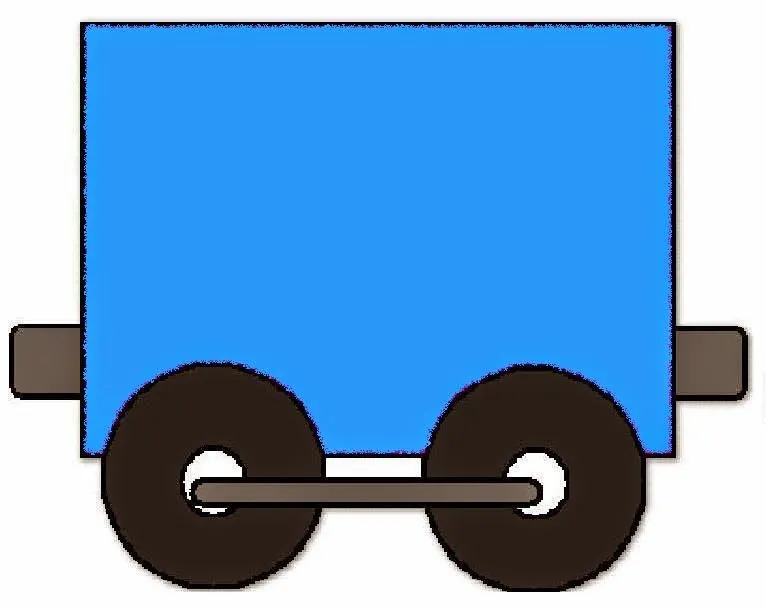 COSILLAS DE INFANTIL: El tren de los colores