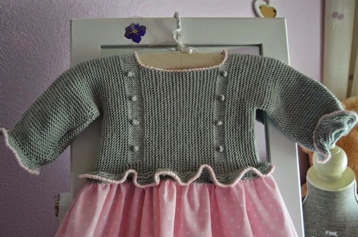 Tutorial vestido con jersey de punto con volantes y falda de tela ... Tutorial vestido con jersey de punto con volantes y falda de tela ...