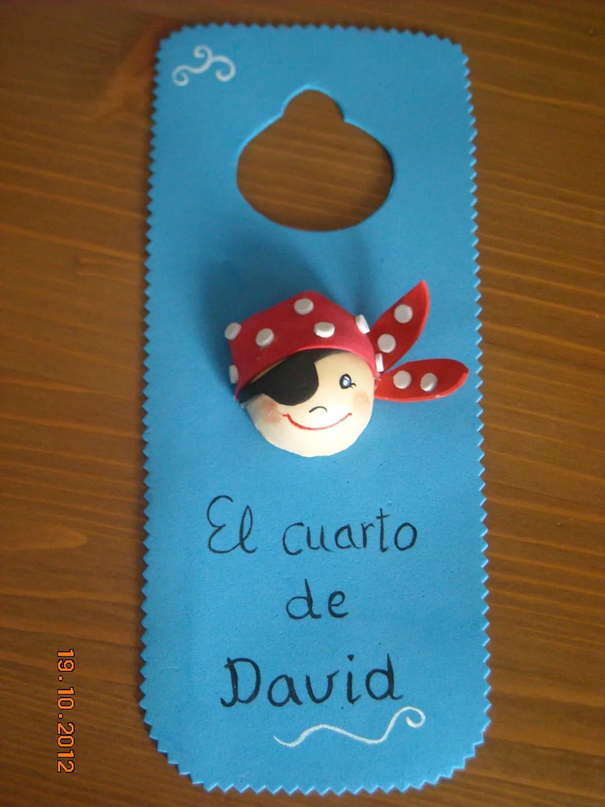 Les cosines de bea: CARTEL PUERTA GOMA EVA