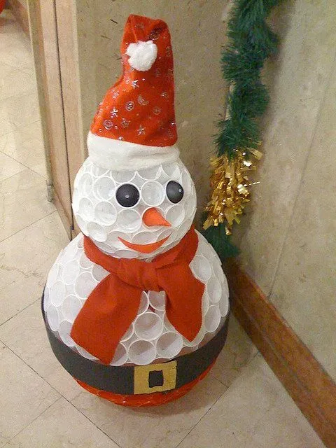 Manualidades navideñas con material reciclado - Imagui Manualidades navideñas con material reciclado - Imagui