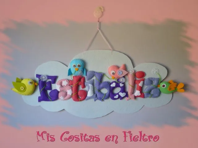Mis Cositas en Fieltro. Productos artesanales elaborados en ...