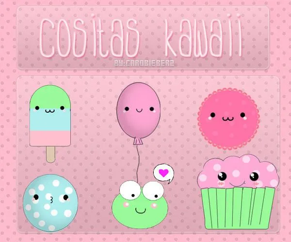 Cositas Kawaii PNG by CaroBieber2 on DeviantArt