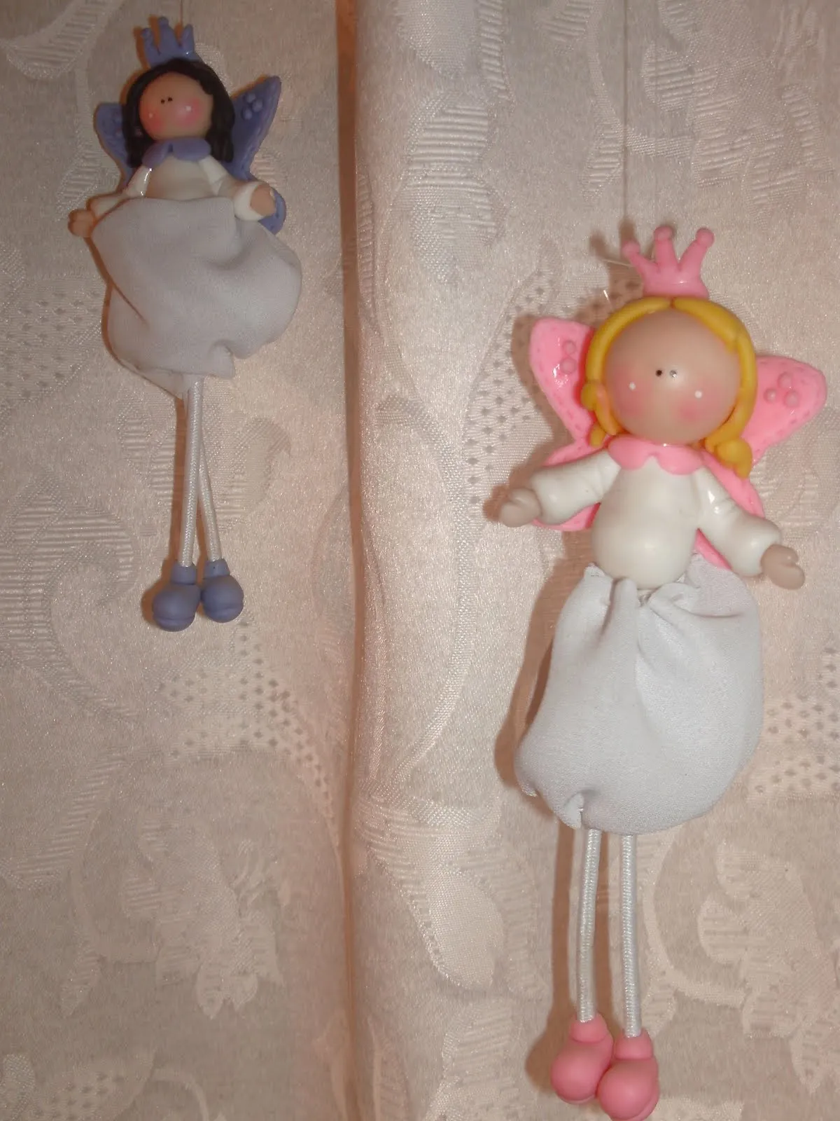 Cositas Mías: Hadas en Porcelana fría para decorar el cuarto!