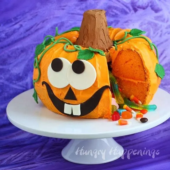 entre cositas: PASTEL PIÑATA PARA HALLOWEEN