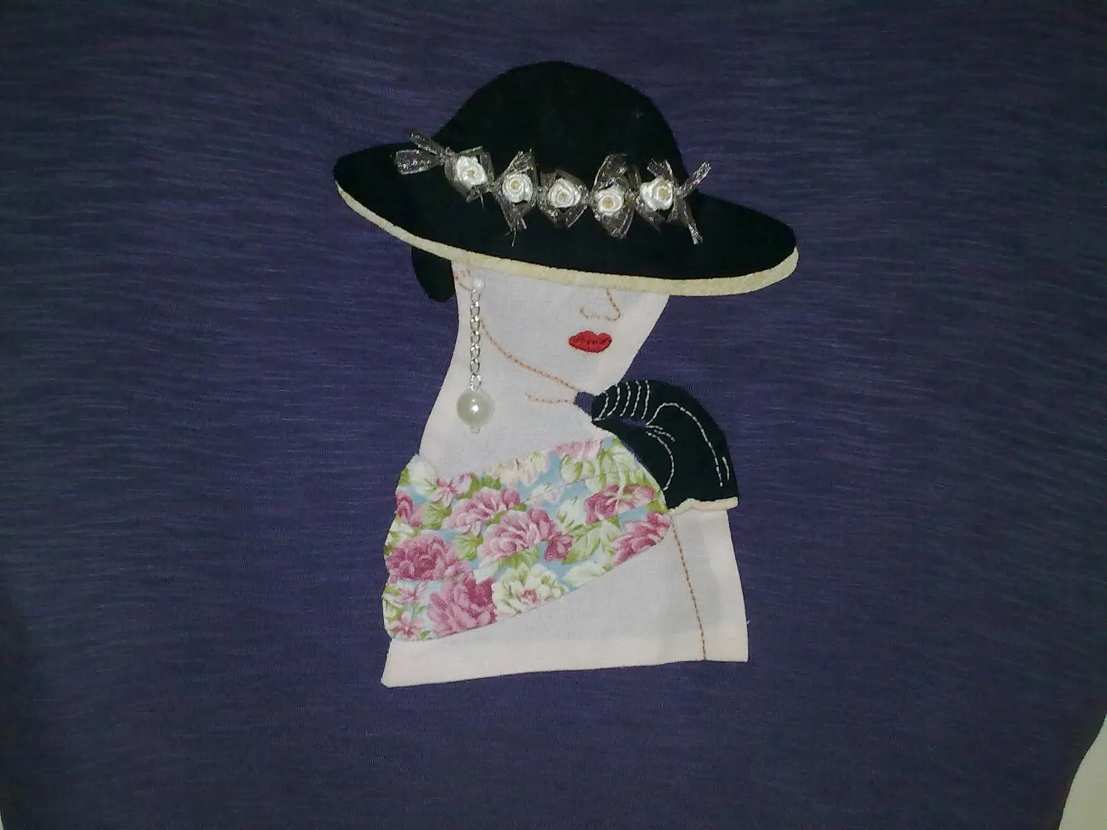 cositas patchwork: camiseta con aplicación