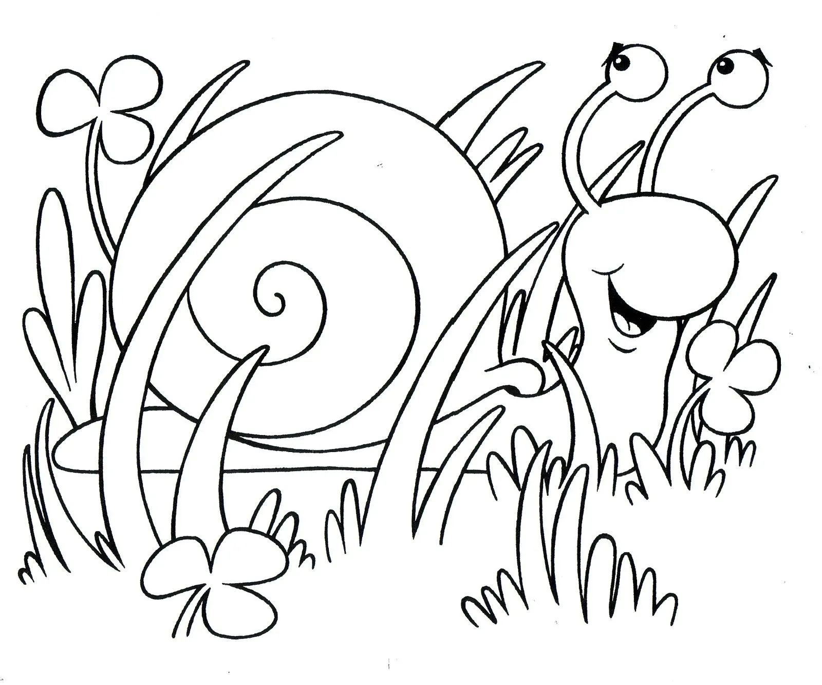 Cositas de pekes: Para dibujar un caracol